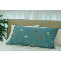 굿프렌드 동물 등쿠션 7종, 고양이-블루커버만