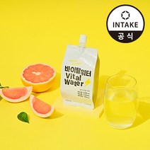 인테이크 수분충전 바이탈워터 비타민C 에너지드링크 10팩, :) 바이탈워터 10팩(1박스)