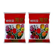 바이오계분 8리터 채소밭퇴비 텃밭거름, (냄새없는계분)바이오계분1+1(합8리터) 1개