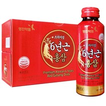 영진약품 프리미엄 6년근 홍삼 120mL 100병