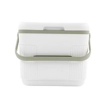 plplaaoo 캠핑 쿨러 박스 22l 휴대용 흰색 및 녹색 식품 등급 Pp 절연 하드 양