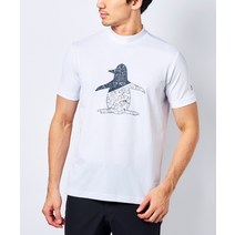 135769 먼싱웨어 「SEASON」SPARKLE DRY 모크 넥 반소매 셔츠아울렛 WH00 화이트