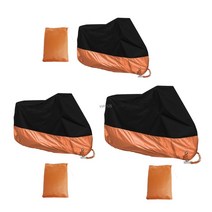 오토바이 덮개 바이크 방수 먼지 커버 스쿠터 카바 할리 데이비슨 스트리트 글라이드 커버, XL
