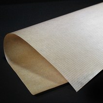 줄무늬 크라프트 코팅지 300(250매)/샌드위치 포장지