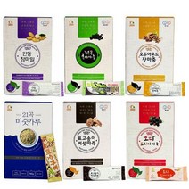 자연식품 안동 참마밀 스틱형 21gx30포 간식 간편식사대용 흑미마죽 버섯마죽 잣마죽, 검은콩흑미마죽30포