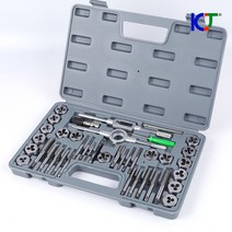 탭다이스 세트 볼트 핸드탭, 02 탭다이스 40PCS, 1개
