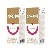 삼육케어 균형영양식 환자용 회복식 유동식 두유 200ml, 삼육케어 균형영양식 200ml 96팩