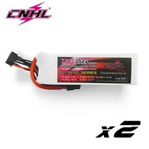 드론 배터리 2PCS CNHL 3S 4S 6S 111V 148V 222V Lipo 2200mAh XT60 플러그 비행기 헬리콥터 Quadcopter 취미, 6S 2200mah 70C 2pcs
