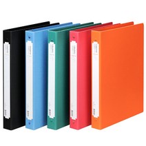 문화/O링바인더 3공A4 B342-7, 흑색
