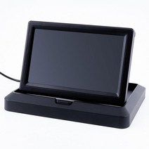자동차모니터 천장모니터 차량용TV 7인치모니터 자동차 디스플레이 5 인치 TFT LCD 화면 모니터 후방 주차 2 채널 비디오 입력 1 개, [01] A