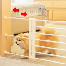 문 공간분리 강아지펜스 간편설치 출입통제조절가능