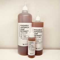 네이처소스 무방부제 고추냉이잎 추출물 원액 100g 500g 1000g