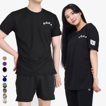 꾸나와곰신 ROKA 코리아아미 로카티 반팔 기능성 쿨티 군인티셔츠
