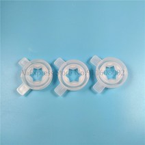 아이스크림 기계 부품 업소용 3 in 1 흰색 모델링 캡 예비 별 모양의 뚜껑 소프트, 없음