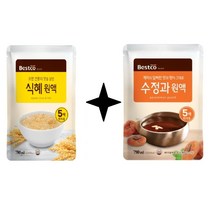 1+1 식혜 수정과 진액 농축액 원액 5배 희석음료 790ml 총 1.5KG