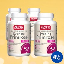 달맞이꽃 종자유 여성 호르몬 감마레놀렌산 오일 효능 4병, 4개, 60캡슐