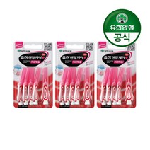 유한양행 [본사직영] 유한덴탈케어 치간칫솔 5입 SS(0.8mm), 5개입, 3개