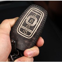 링컨 MKZ MKC MKX 노틸러스 컨티넨탈 가죽키케이스, 블랙