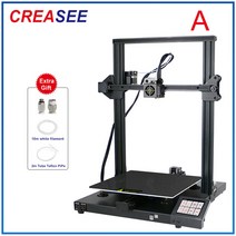 3d 프린터 대형 챔버 필라멘트 미니 가정용 creee fdm 전문가용 금속 인쇄 diy 키트 3.5인치 터치 스크린 이중 z 축 300x300, 협력사, cs30 세트, 유럽 ​​연합