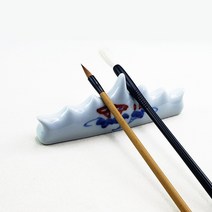 필산 도자기 -중 18cm 붓 거치대 받침대