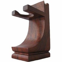 G.B.S 마호가니 마감 브러시 및 면도기 드립 스탠드 면도 브러시 수명을 연장 모든 면도 도구 면도 액세서리를 보관할 수 있는 훌륭한 스탠드 편리하고 매력적입니다