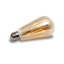 LED 에디슨전구 ST64 3W, 전구색, 5개