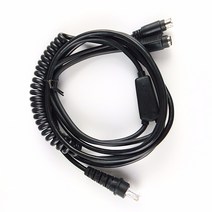 Honeywell HHP 3800g/3800r/3820/3200/4600g/4600r/4820/4600Q2 팩 용 바코드 스캐너 PS/2 나선형 케이블 3, 한개옵션0