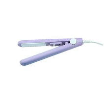 고데기 머리안상하는고데기 다이렉트고데기 세라믹 미니 헤어 컬러 스트레이트너 헤어 아이언, 영국, 자주색