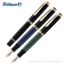 (펠리칸 M800 만년필 (무료각인가능 그린 F촉 그린/펠리칸/만년필/무료각인가능