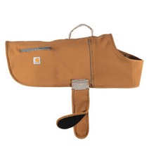 Carhartt 퀵 덕 제이크 애완견 조끼 방수 캔버스 브라운 스몰 417840, Carhartt Brown