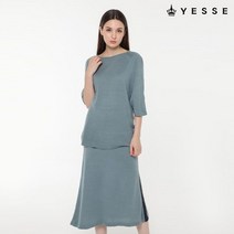 [예쎄] [2종]랑세배색니트셋업 민트