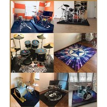 드럼방진 소음 방음 방진보드 방음매트 드럼카페트 전자드럼 진동 카페트 노이즈, 1.6x1.2m 태양계 + 페인트 칠한