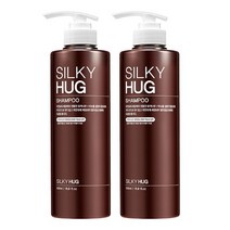실키허그 약산성 홈케어 탈모완화 샴푸 500ml 2개, 단품없음
