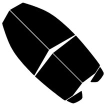 대우 젠트라 측면 썬팅필름, RTF-4S 25 (연함), 젠트라X (08-11), 한국GM