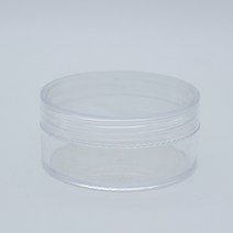 메가플라스틱 메가 100ml 크림용기 슬라임용기, 1개, 07.투명용기+투명캡(100ml)