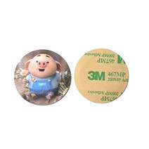 CUID 재기록 가능 쓰기 NFC 카드 코인 40mm 13.56MHz 안드로이드 앱 MCT 전화 스티커 RFID 액세스 제어 토, 22 10Pcs