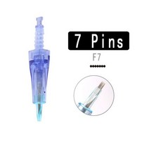오토 MTS 니들 카트리지 닥터펜 Ultima A6 펜 E30 M7 M5 microneedling 9 12 36pin Nano Round PMU 아이 라이너 반영구머신 메조테라피, 7핀(F7)