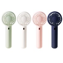 1+1 단순생활 휴대용선풍기 무선 핸디형선풍기 탁상용 저소음 BLDC모터 대용량배터리, 라이트그린+라이트그린