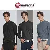 [본사正品] 애플라인드 남성용 22FW 플러피 웜하이넥 셔츠 3종