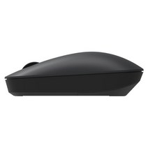 Xiaomi 무선 마우스 라이트 2.4GHz 1000 인치 당 점 인체 공학적 광학 휴대용 컴퓨터 USB 수신기 사무실 게임 PC 용, [01] Black