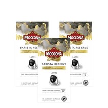 모코나 바리스타 리저브 커피 캡슐 라떼12 10캡슐 Moccona Barista Reserve Coffee Capsules Latte12, 3팩
