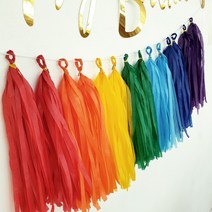 재미제이 DIY 태슬 5p세트 생일 기념일 가랜드, 18.블랙