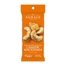 사할리 스낵 탠저린 바닐라 캐슈넛 마카다미아 글레이즈드 믹스 425 g Tangerine Cashew Macadamia Glazed Mix 15 oz 사할레 스낵 과일 amp 탠저, 1개