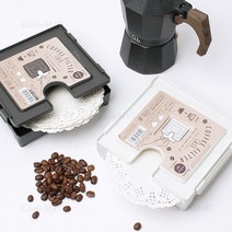 [INOMATA] 이노마타 커피 필터 케이스/여과지보관/티슈케이스, 화이트[0345](품절), 화이트