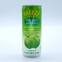 [비그린몰] 태국 음료 프리즈 코코넛 주스 드링크 240ml X 12, 12개