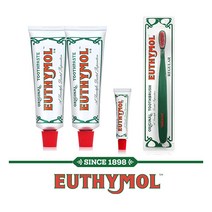 [EUTHYMOL] ★엘라이브★ 유시몰 치약 120gX2개 + 치약 20gX1개 + 칫솔X, 상세 설명 참조