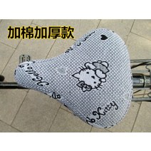 사계절 통용 형 시트 커버 일반핏 자전거안장홀더 배기 레쉬 단 차 발판 587596589, 린넨에 면 블랙캣