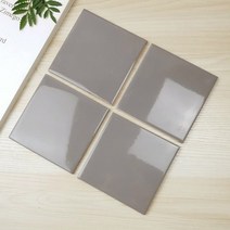 타일닷컴 100x100 정사각 타일, 15 .유광 진회색-1장(0.01㎡)