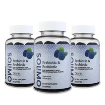 Solimo Prebiotic Probiotic 2 Billion CFU 50 솔리모 프로 프리바이오틱스 20억 CFU 50구미 1팩, 3팩