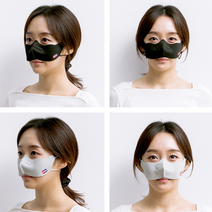 코마스크 코스크 코전용 노즈 빨아쓰는 마스크 식당 카페 비말 비염 코가리개, 스카이블루